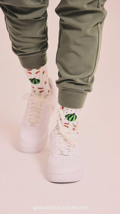 Head 2 Toe 🍉  Scrub Cap + Socks Set